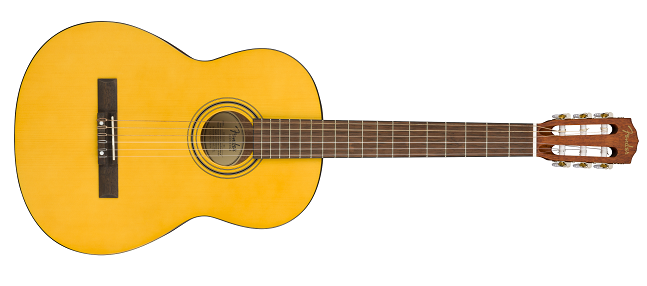 chitarra classica fender esc-110 corpo in abete laminato satinato