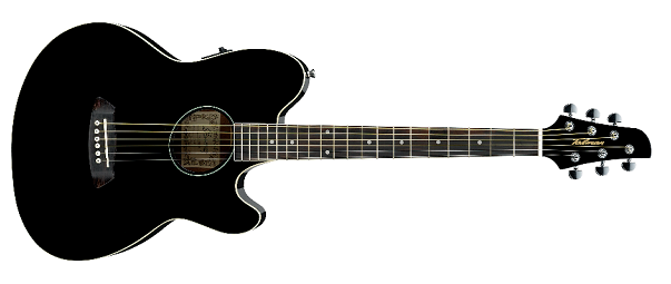 chitarra acustica ibanez talman tcy10e corpo abete  elettrificata nera