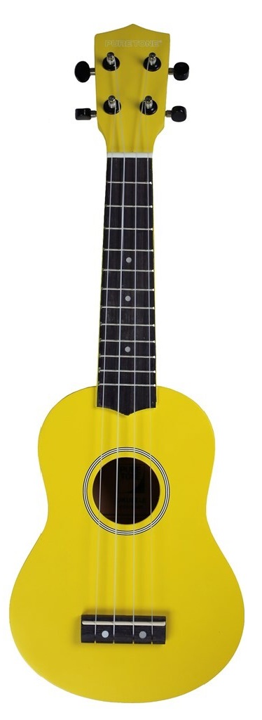 ukulele soprano puretone giallo borsa