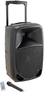 cassa amplificata attiva soundsation gosound 10 air potenza 360w cono 10" woofer speaker ingressi selettori line microfono usb bluetooth mp3