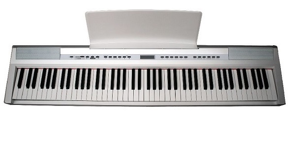 stage piano digitale elettrico echord sp10w 88 tasti pesati mp3 usb bianco