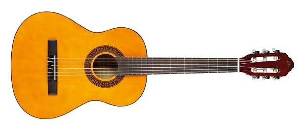 chitarra classica eko cs-5 naturale 3/4 ridotta corpo tiglio