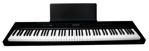 stage piano elettrico digitale sp10 echord 88 tasti pesati mp3 usb nero