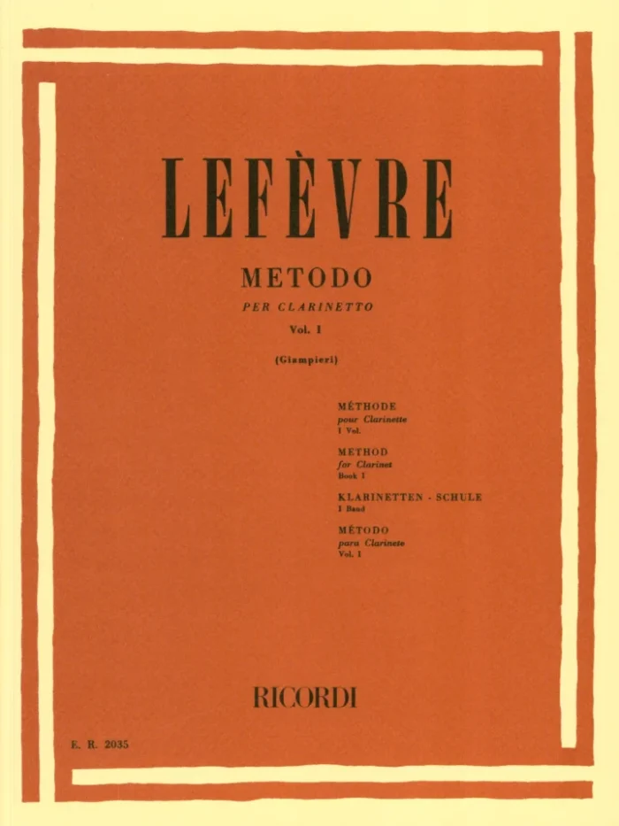 Lefèvre - Metodo per Clarinetto Vol.I